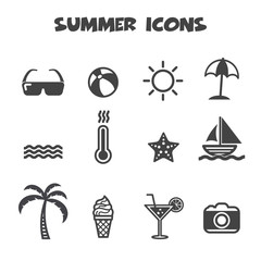 summer icons