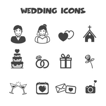 wedding icons