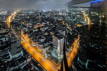 Night view in Bangkok