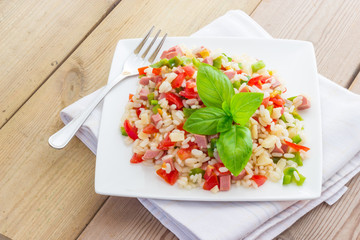 Rice salad