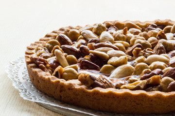 Tarts of  dried fruit