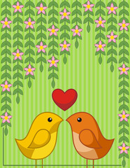 Two Birds in Love