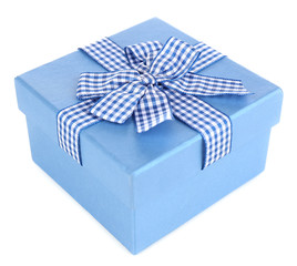 Gift box isolated on white