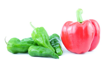 two kind of sweet pepper