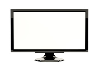 lcd tv monitor. Modern computer blank screen