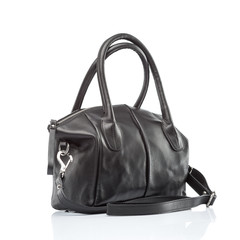 stylish leather female handbag