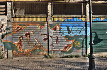 graffiti urbani