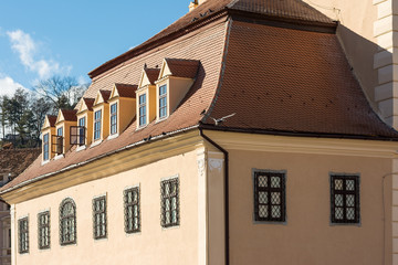 Architectural Detail Of Old Common Medieval House