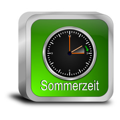 Zeitumstellung Sommerzeit Button