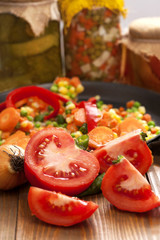 fresh vegetables