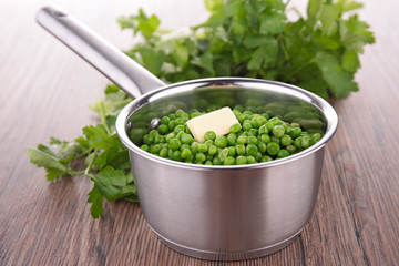 casserole with pea