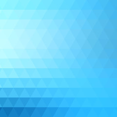 Abstract blue triangle background