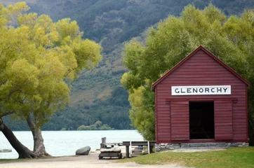 Zelfklevend Fotobehang Glenorchy - New Zealand NZ NZL © Rafael Ben-Ari