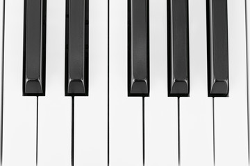 Naklejka premium Piano keys