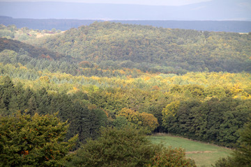 Fototapeta na wymiar Herbstlandschaft in der Nähe von Alverdissen