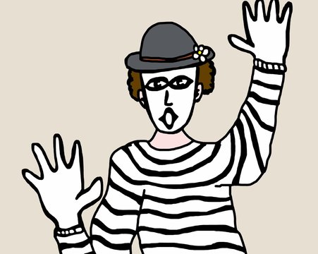 the mime