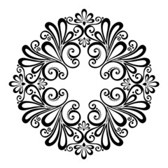 Beautiful Deco Circle (Vector), Patterned design