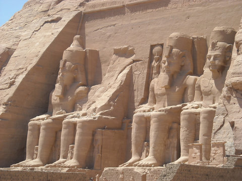 Entrance Abu Simbel