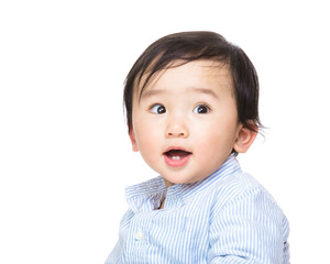 Asia baby boy portrait © leungchopan