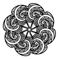 Beautiful Deco Circle (Vector), Patterned design