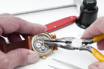 Repair of watches