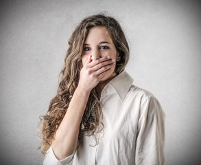surprised girl