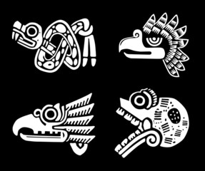 Indian symbols.Tribal design.Vector  EPS 8 - 61580076