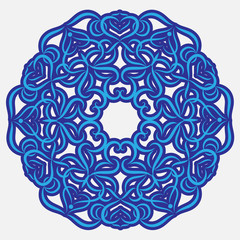 arabesque. round pattern. background. invitation card. design