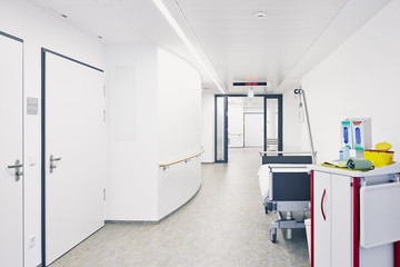Krankenhaus Bett Flur
