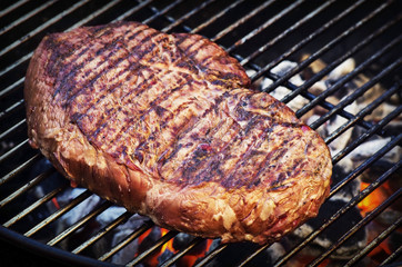 Steak auf Grill
