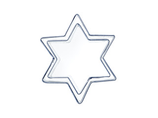 Stern Metall Förmchen
