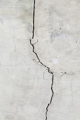 Cracked Concrete Wall