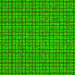 Fototapeta premium Green Digital Abstract Seamless Pattern Texture
