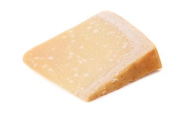 Close up of parmesan cheese.