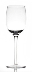 Wine Glass on White background