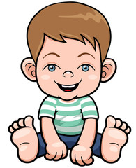 Vector illustration of Boy