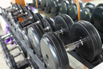 Fototapeta premium Dumbbells