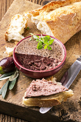 Pate with Baguette