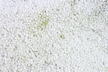 Texture of old distressed styrofoam.