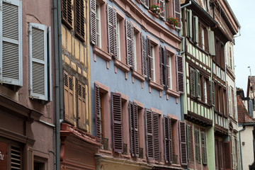 Fototapeta premium Half timbered houses of Colmar, Alsace, France