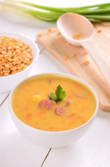 Pea soup