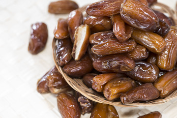 Dried Dates (close-up shot)