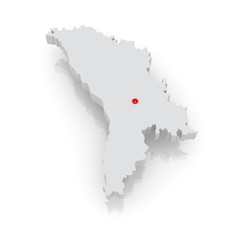 Map of Moldova