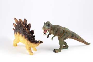 Dinosaurs plastic toys