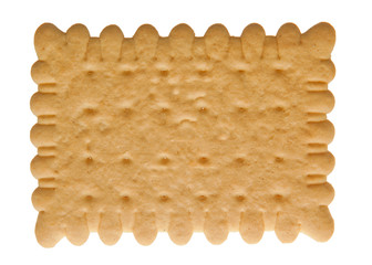 Biscuit isolated on white