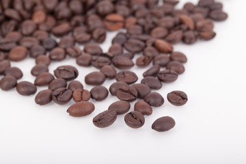 Coffee Bean with white background