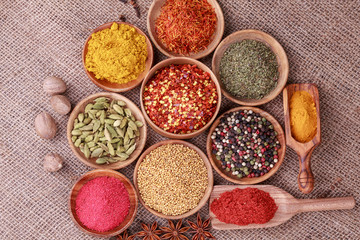 Various spices