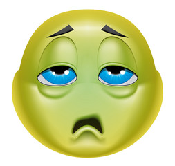 Emoticon sick