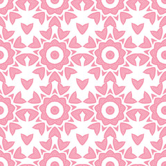 vector abstract pink repeat geometrical seamless pattern
