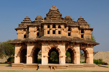 Obraz premium Indian architecture in Hampi